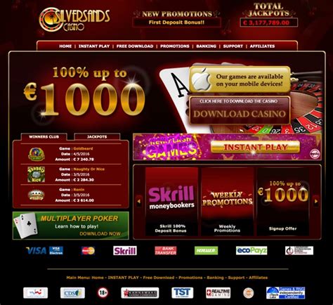silversands casino no deposit bonus codes